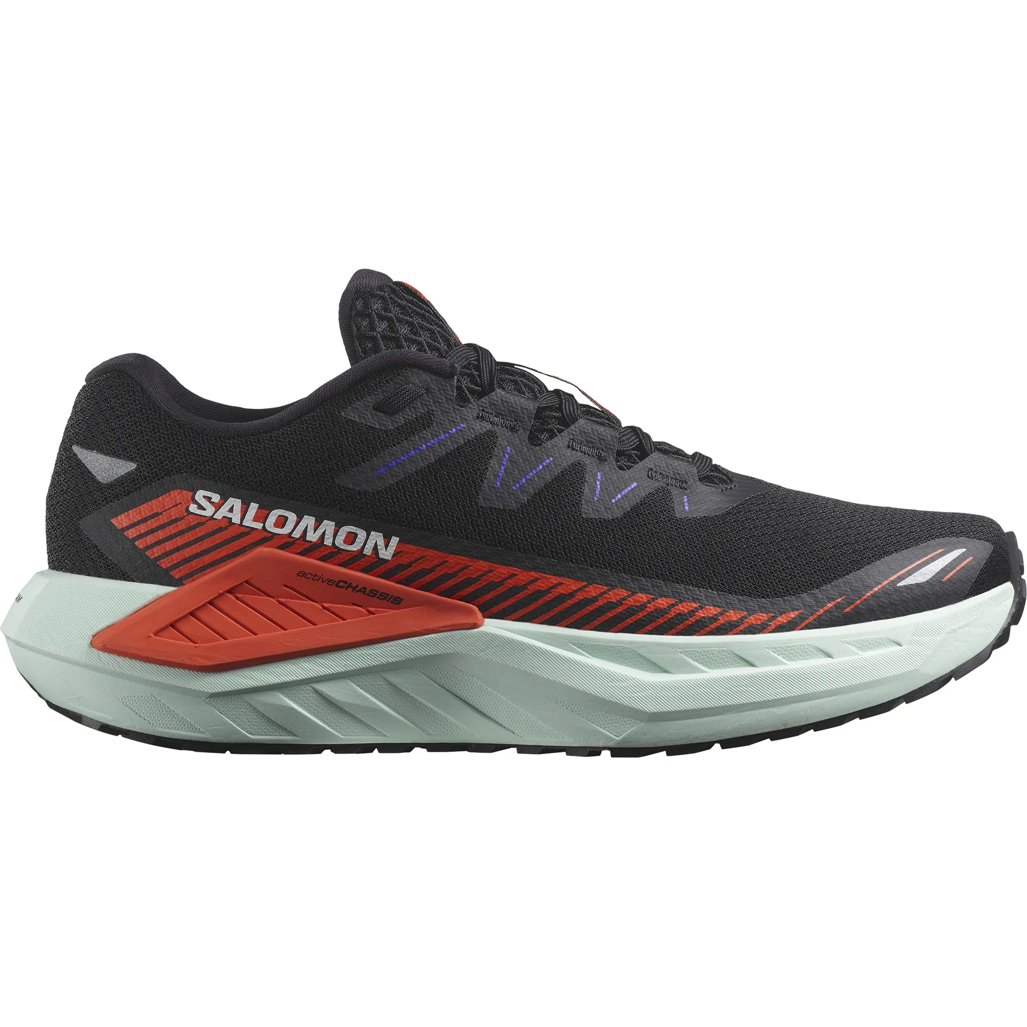 Salomon Men's DRX Defy GRVL Black/Cherry Tomato/Bay | Buy Salomon Men's DRX Defy GRVL Black/Cherry Tomato/Bay here | O