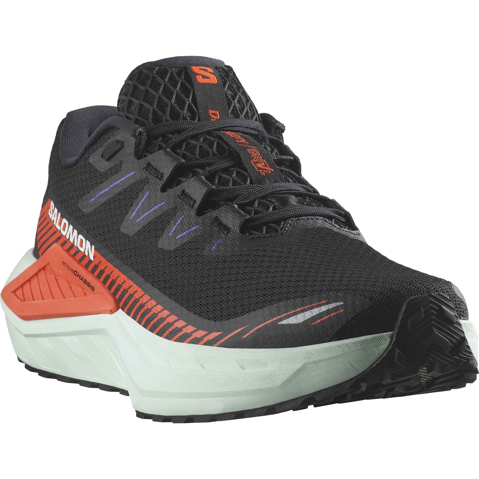 Salomon Men's DRX Defy GRVL Black/Cherry Tomato/Bay | Buy Salomon Men's DRX Defy GRVL Black/Cherry Tomato/Bay here | O