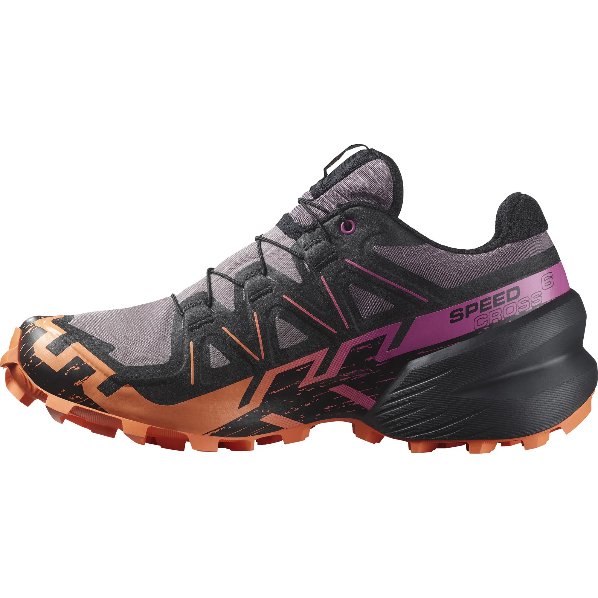 Salomon Women's Speedcross 6 GORE-TEX Moonscape/Black/Bird Of Paradise | Buy Salomon Women's Speedcross 6 GORE-TEX Moo