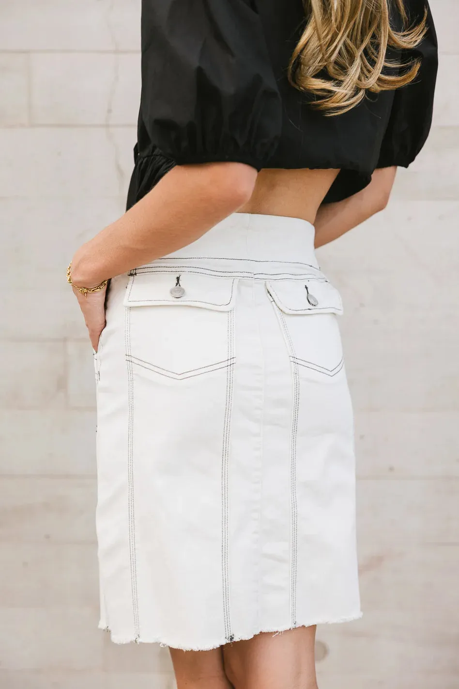 Sasha Denim Skirt - FINAL SALE