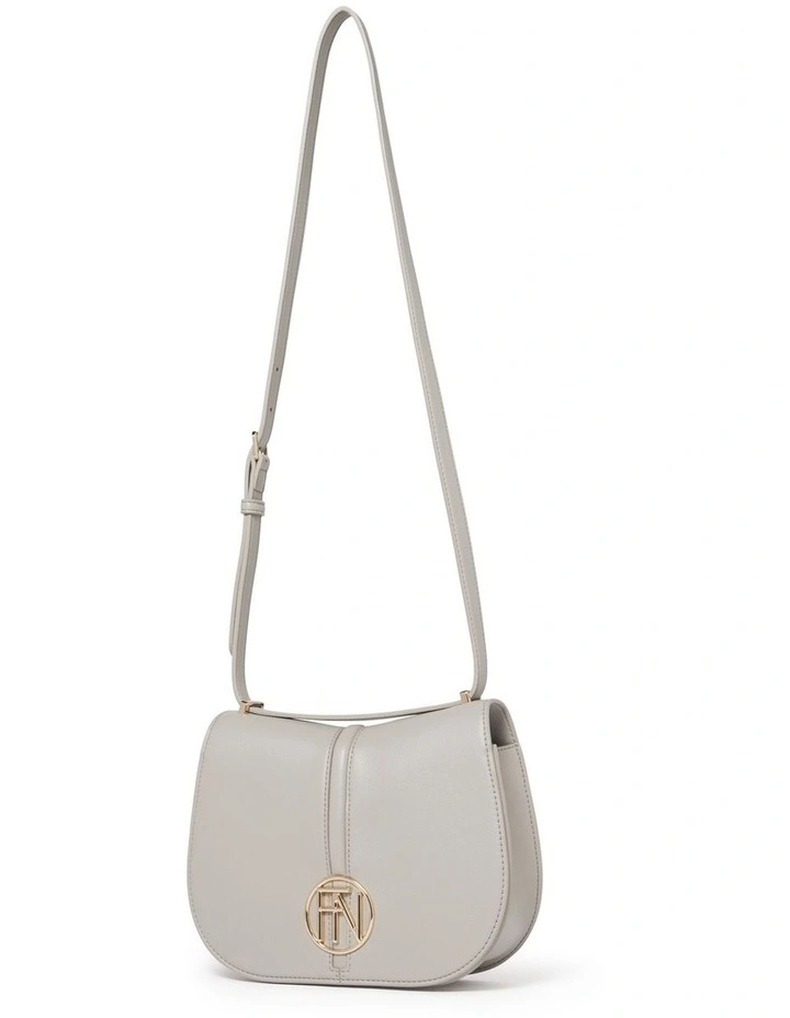 Signature Sully Saddle Bag in Grey