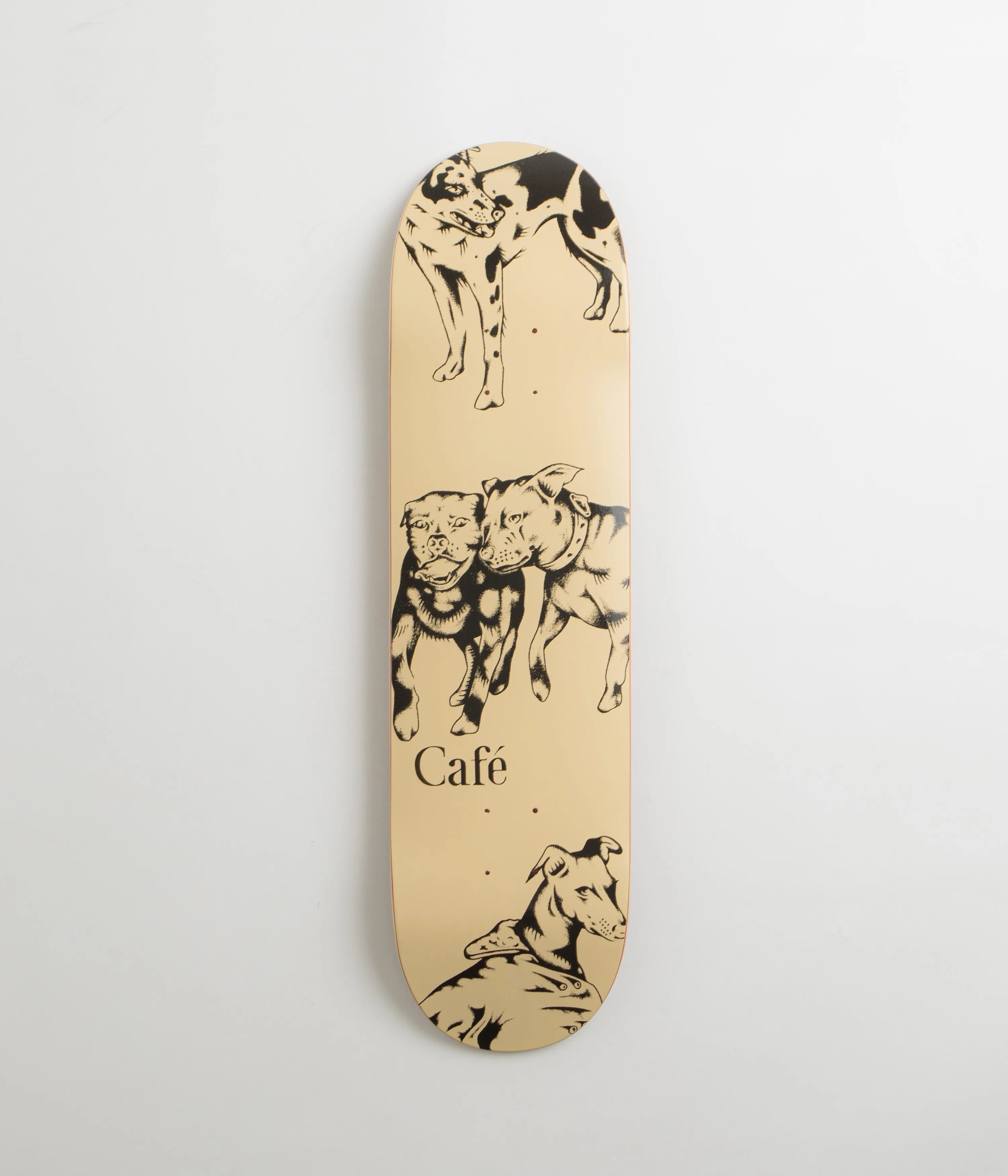 Skateboard Cafe Pooch Deck - Cream - 8.25