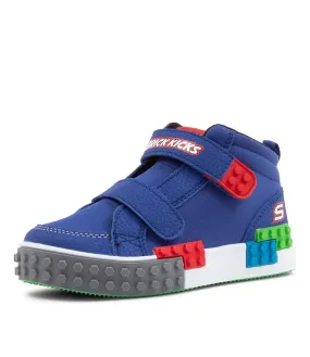 SKECHERS Kool Bricks Blue Multi Sneakers