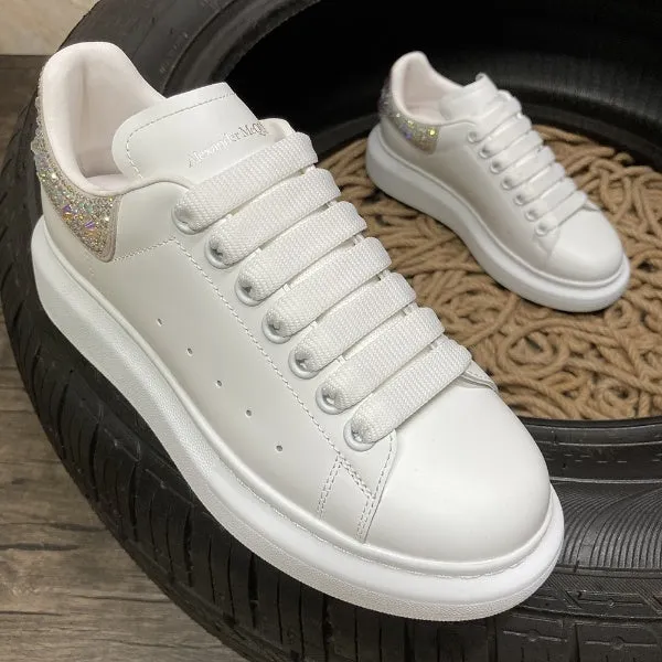 Sneakers White & Back Bling Colorful 2024