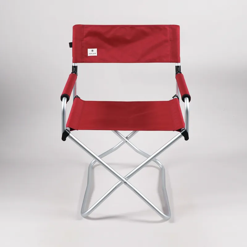 Snow Peak Folding Chair Wide Red