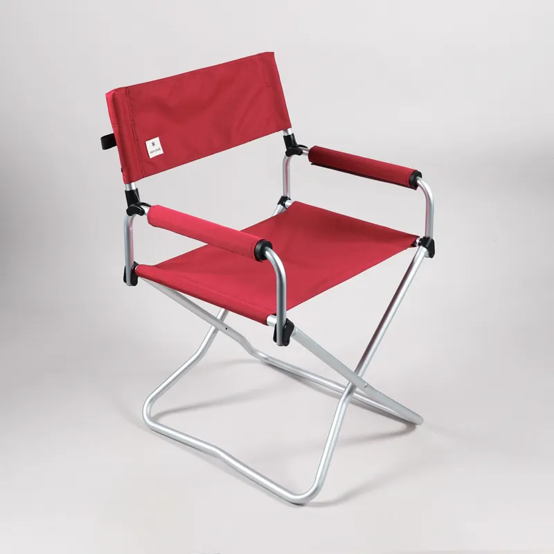 Snow Peak Folding Chair Wide Red