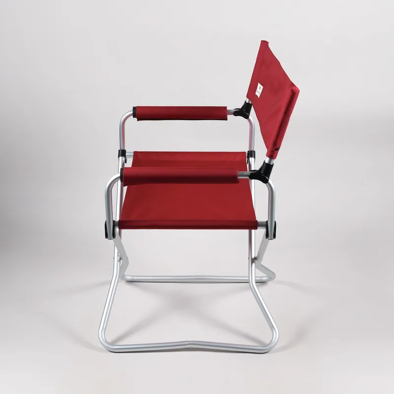 Snow Peak Folding Chair Wide Red