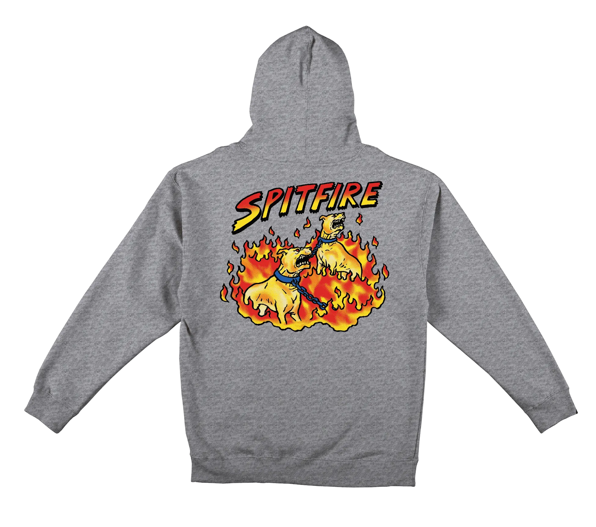 Spitfire | Hell Hounds Pullover Sweatshirt - Heather Grey