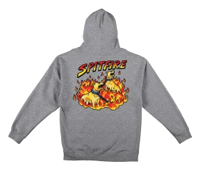 Spitfire | Hell Hounds Pullover Sweatshirt - Heather Grey