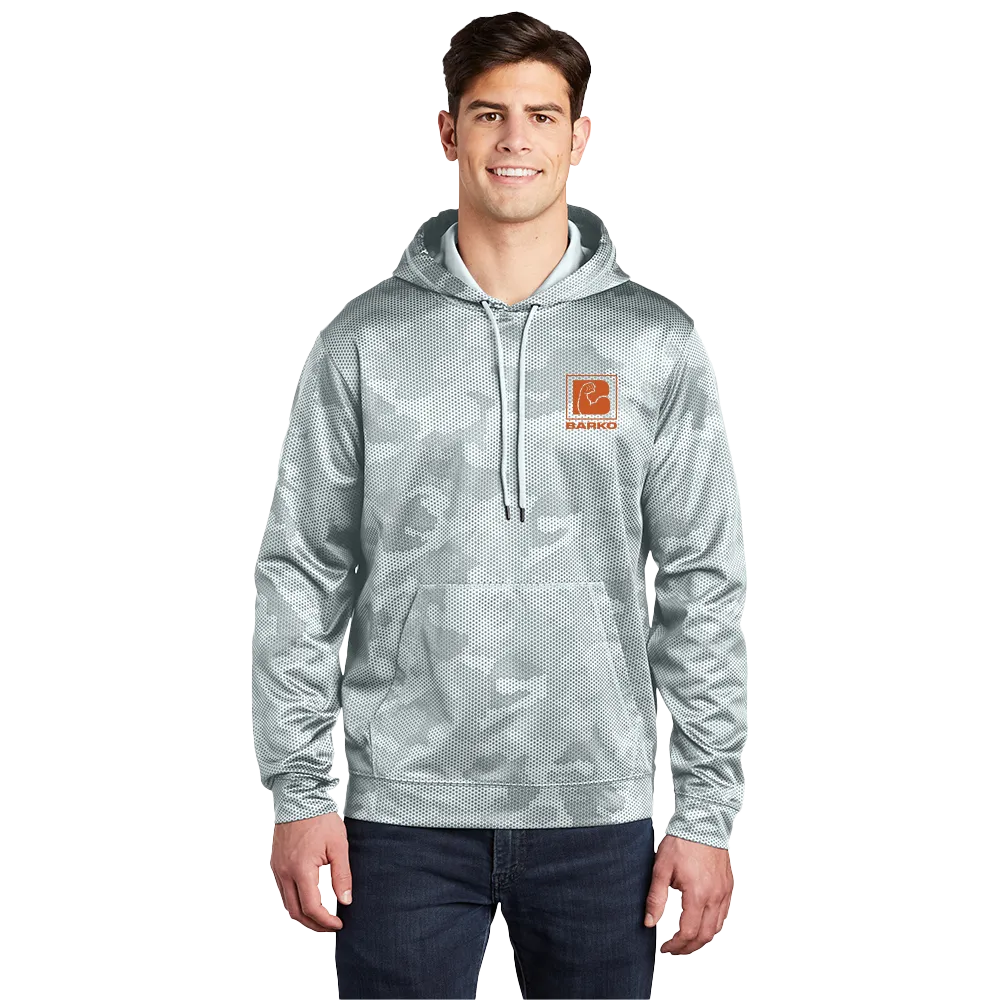 Sport-Tek Sport-Wick CamoHex Fleece Hooded Pullover