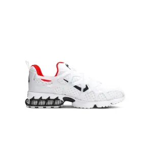 Stussy x Nike Air Zoom Spiridon Kukini White / Black-Habanero Red CJ9918-100