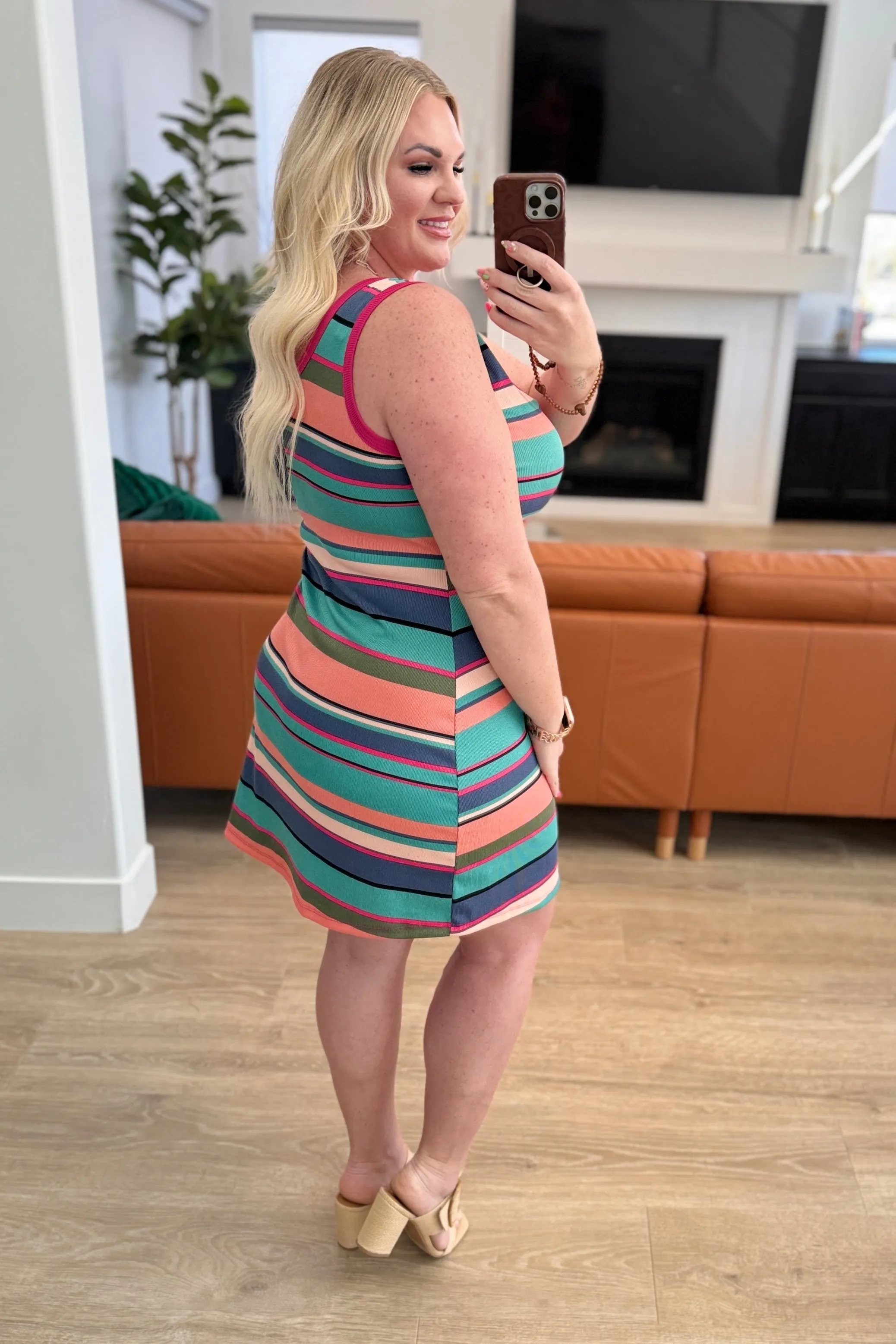 Summer Lovin' Striped Tank Dress