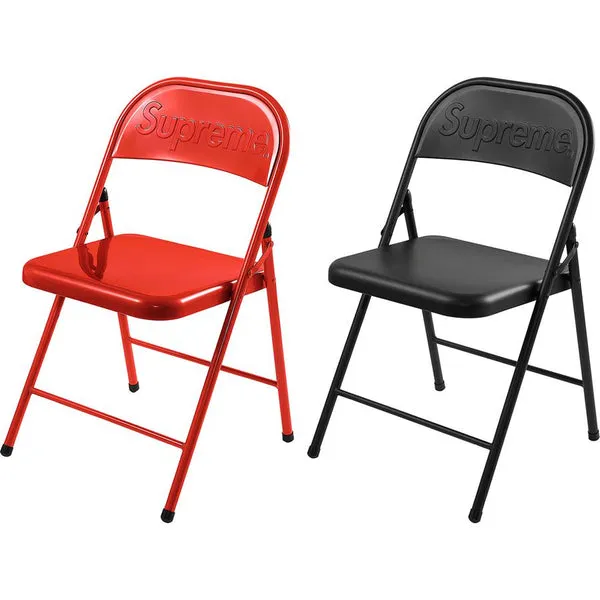 SUPREME 20FW METAL FOLDING CHAIR