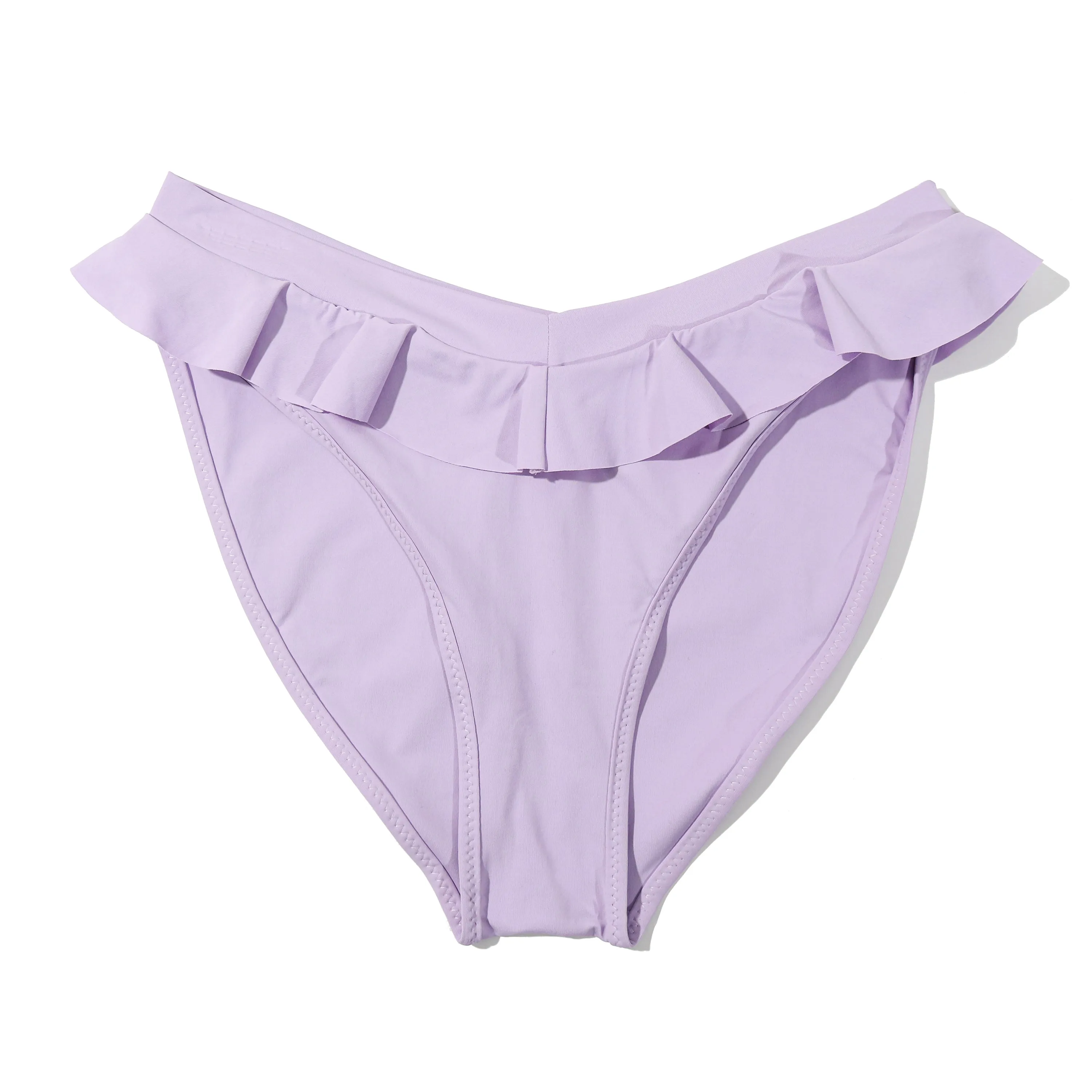 Swim Ruffle Bikini | Moon Crystal (Purple)