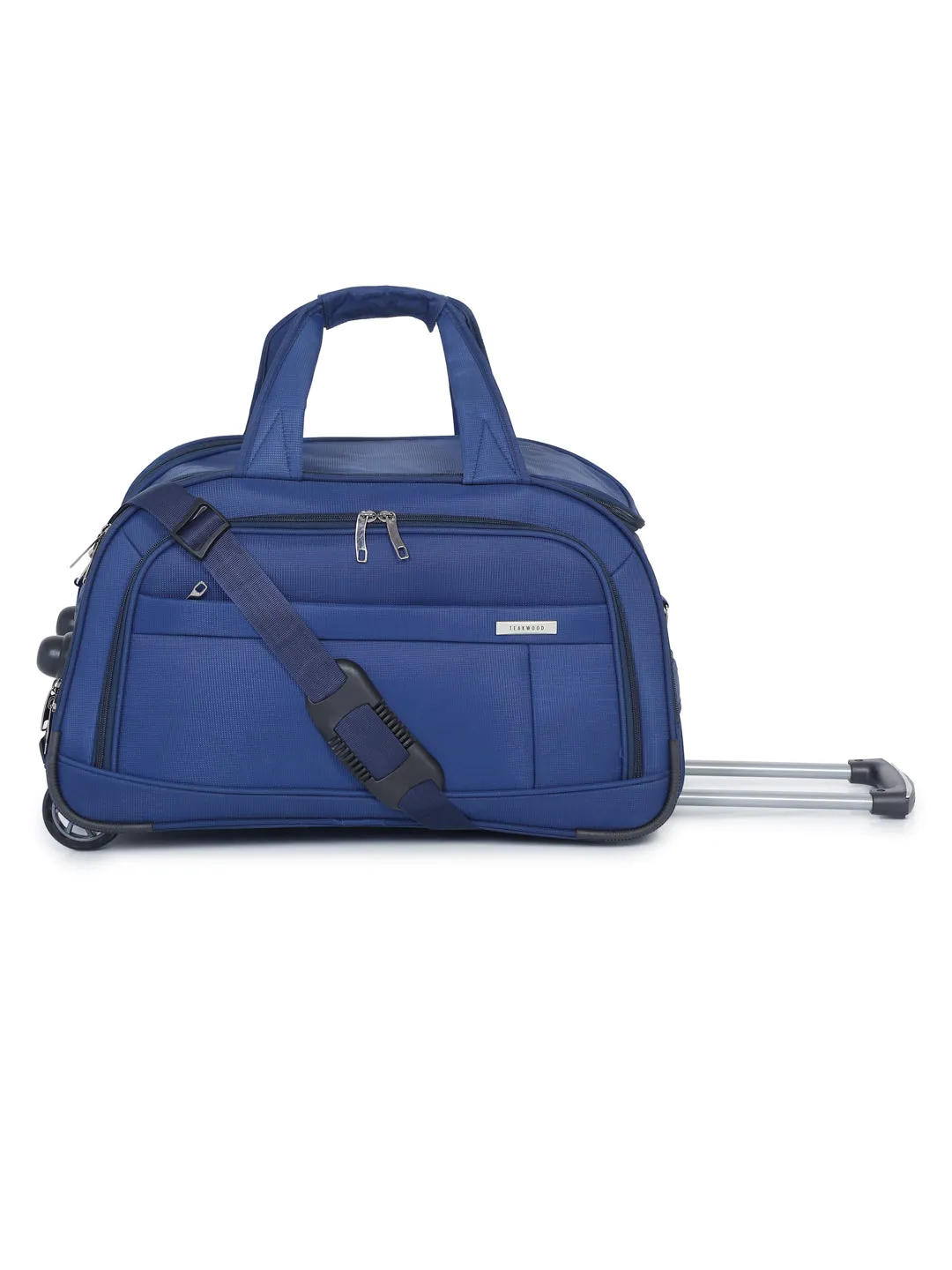 Teakwood Small Trolley Bag - Blue