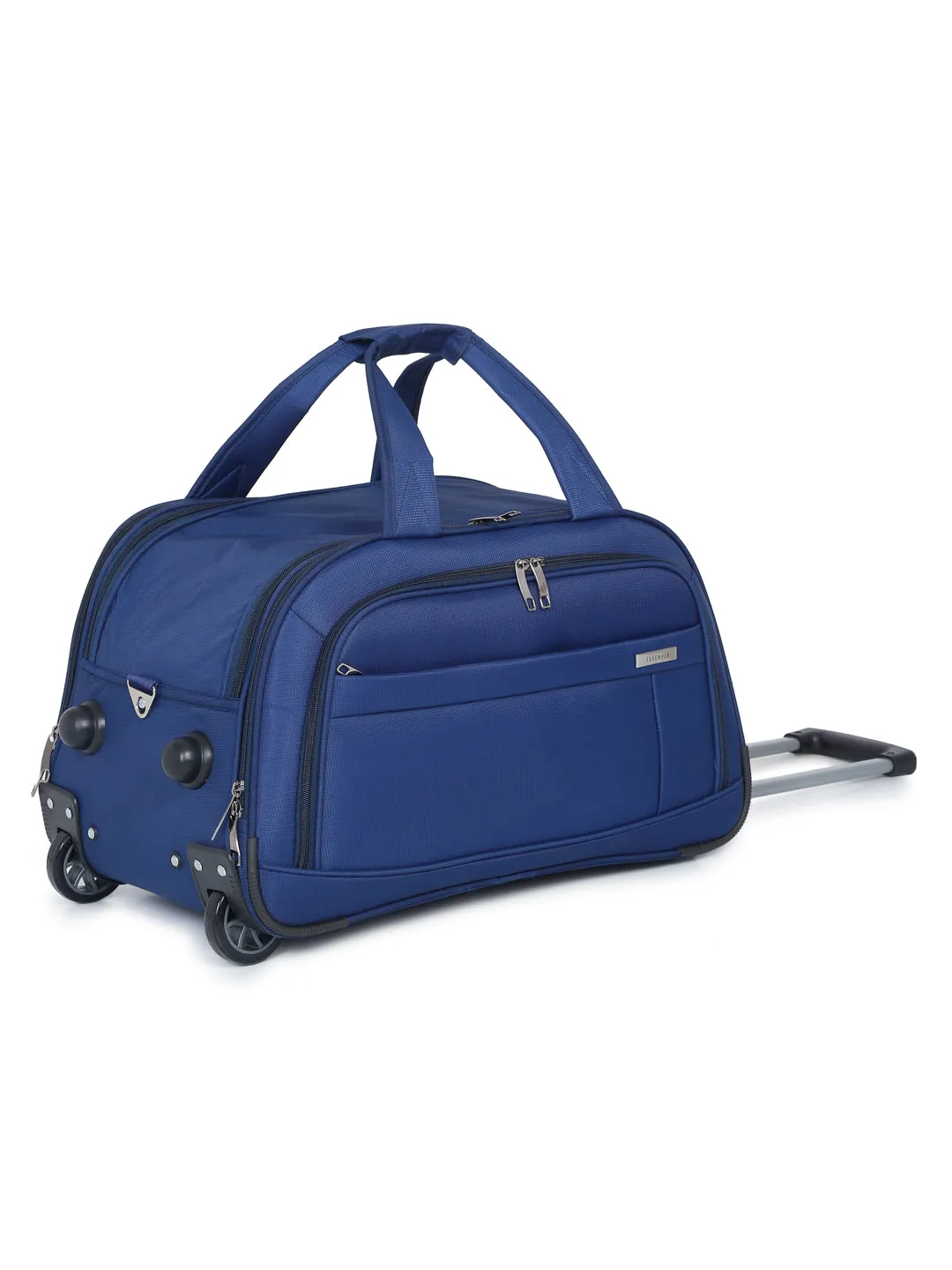 Teakwood Small Trolley Bag - Blue