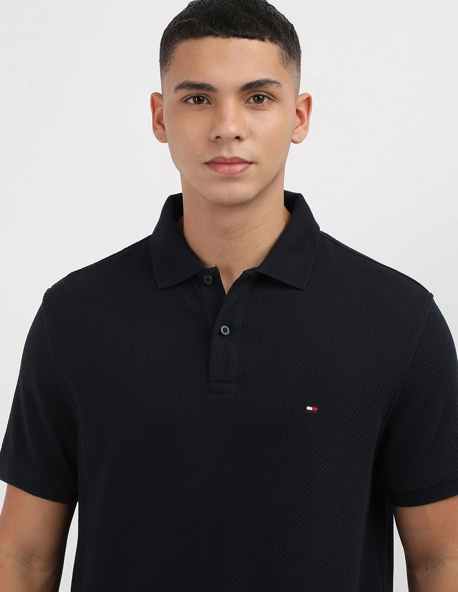 Tommy Hilfiger Waffle Regular Polo Shirt