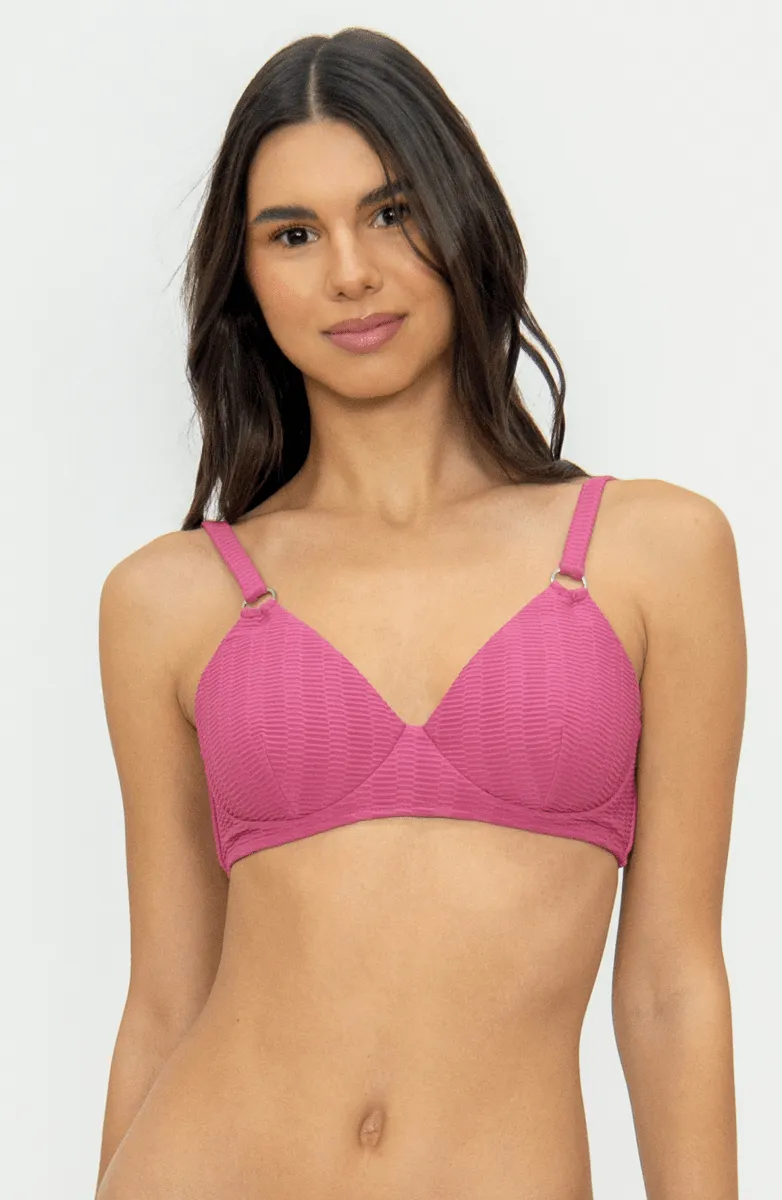 Top Bikini Mauve ESSENTIALS Bailando Entre Palmas