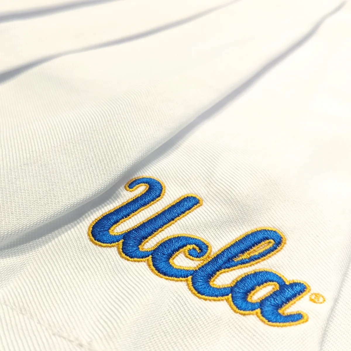 UCLA Script Tennis Skirt White