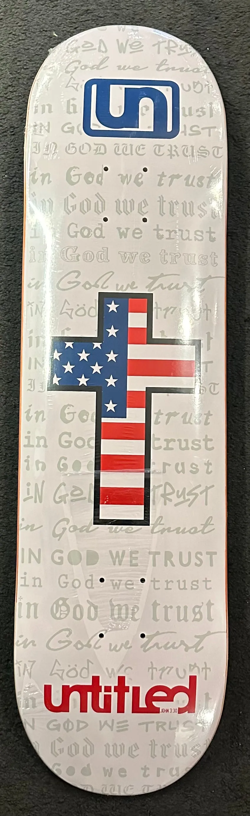 Untitled Skateboards In God We Trust 8.5