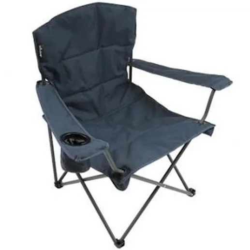 Vango Malibu Camping Arm Chair - Granite Grey