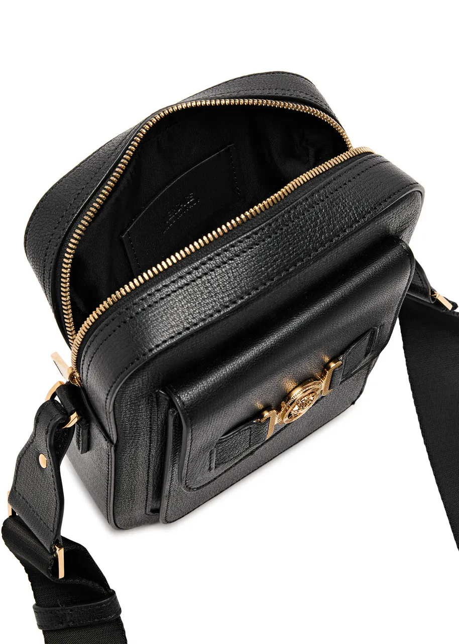 VERSACE Medusa leather cross-body bag  -                         -                     -                