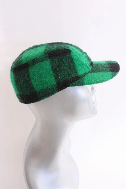 Vintage Plaid Hunters Cap