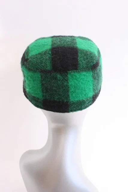 Vintage Plaid Hunters Cap