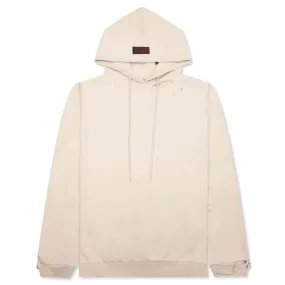 Washed Fit Hoodie - Beige