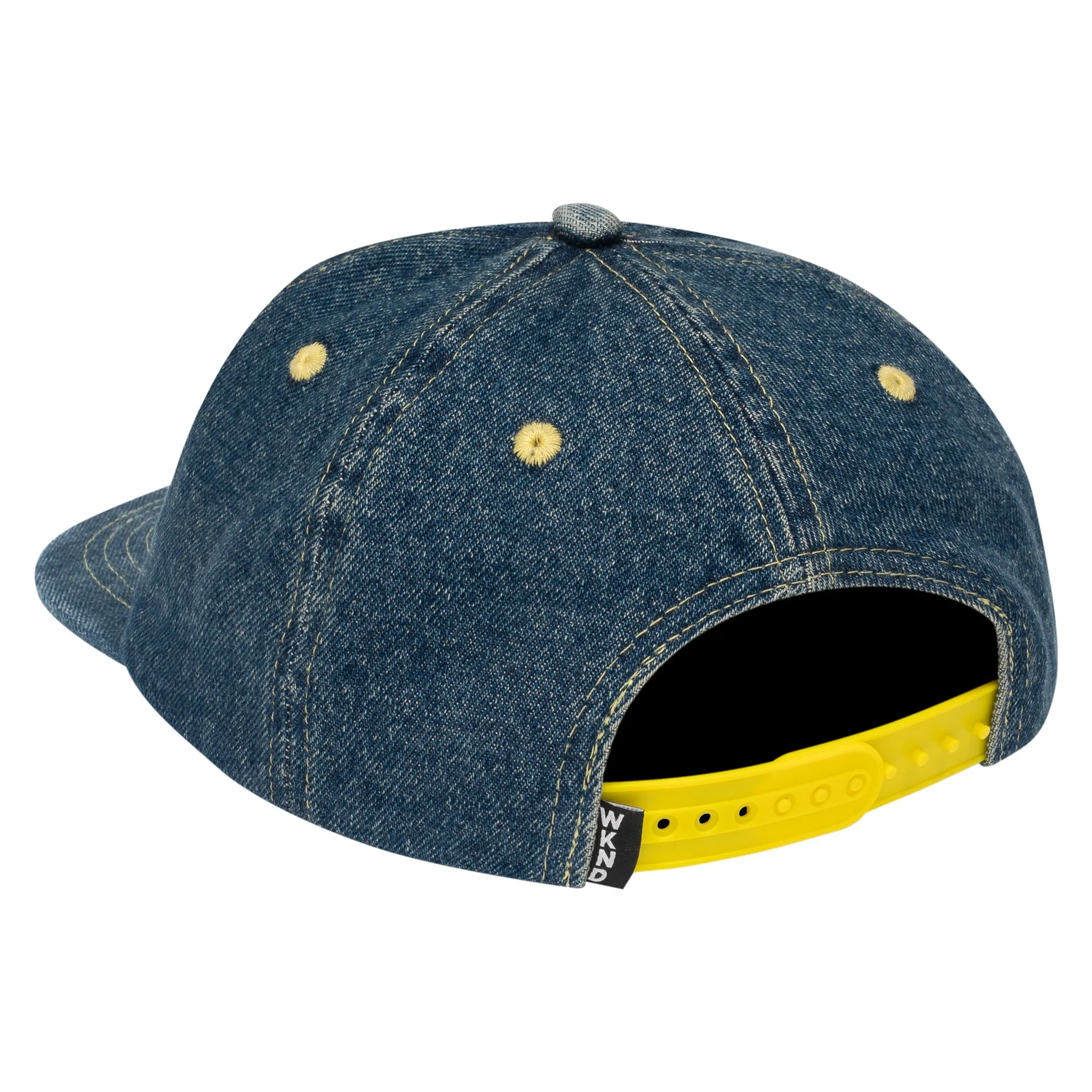 WKND Skateboards Fishbone Denim Hat Blue