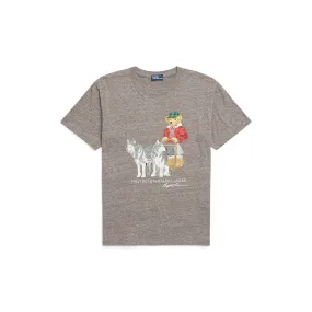 Women's Polo Bear Jersey Tee Gray