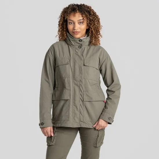 Women's NosiLife Adventure Jacket - Wild Olive | Craghoppers UK