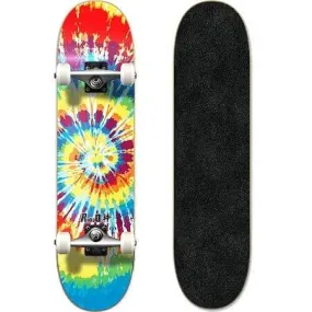 Yocaher Tiedye 8 Complete Skateboard